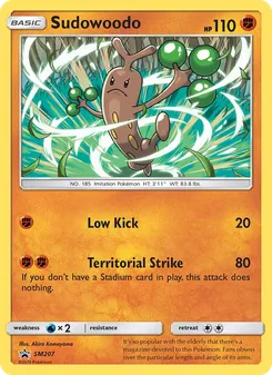 Sudowoodo (SM Black Star Promos #SM207)