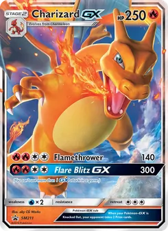 Charizard GX (SM Black Star Promos #SM211)