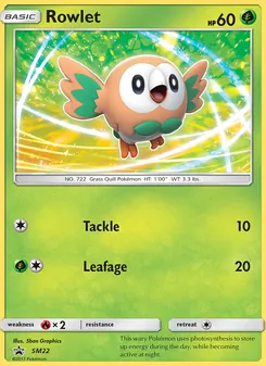Rowlet (SM Black Star Promos #SM22)