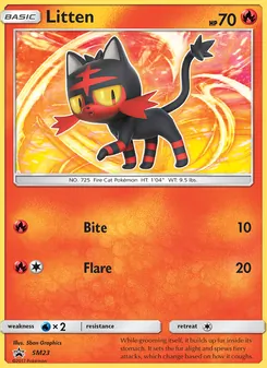 Litten (SM Black Star Promos #SM23)