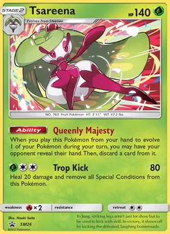 Tsareena (SM Black Star Promos #SM26)