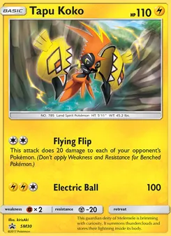 Tapu Koko (SM Black Star Promos #SM30)