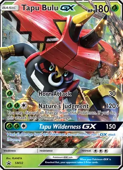 Tapu Bulu GX (SM Black Star Promos #SM32)