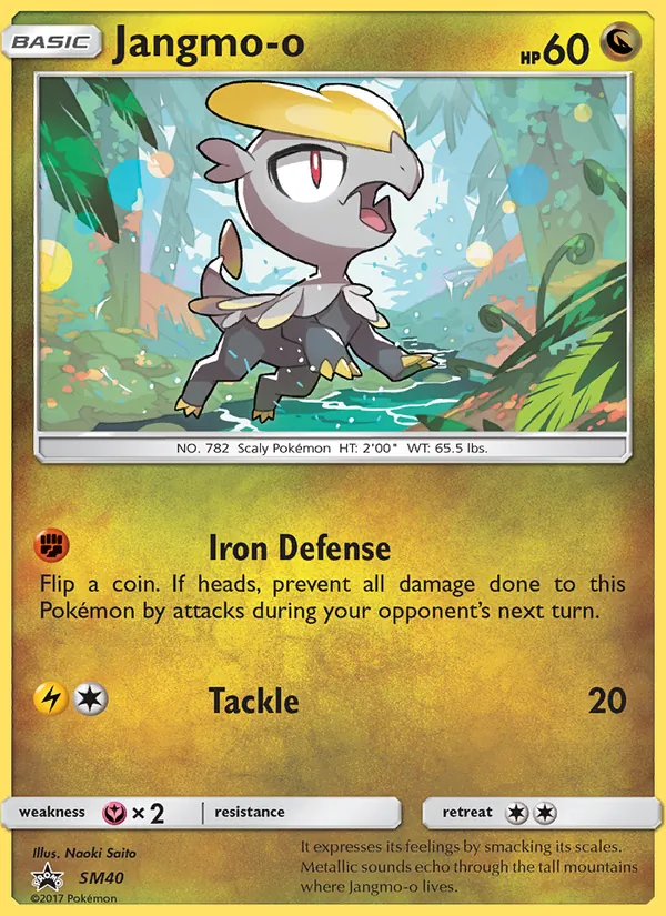Jangmo-o — SM Black Star Promos #SM40 (Pokémon TCG card)