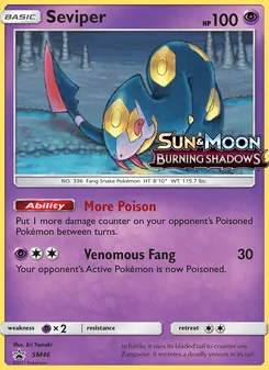 Seviper (SM Black Star Promos #SM46)