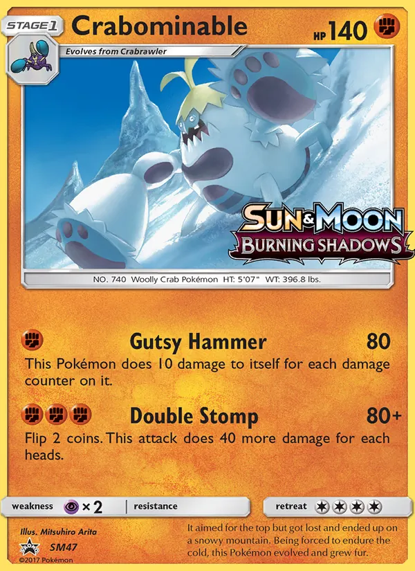 Crabominable — SM Black Star Promos #SM47 (Pokémon TCG card)