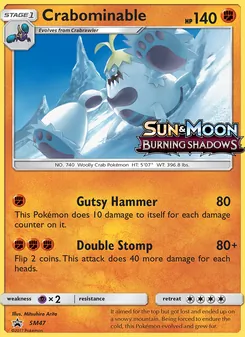 Crabominable (SM Black Star Promos #SM47)