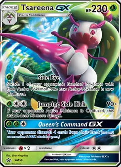 Tsareena GX (SM Black Star Promos #SM56)