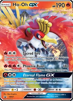 Ho-Oh GX (SM Black Star Promos #SM57)