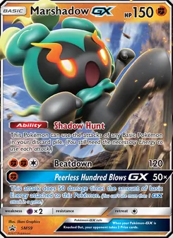 Marshadow GX (SM Black Star Promos #SM59)