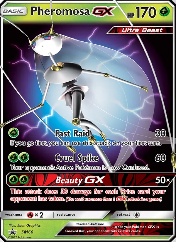 Pheromosa GX — SM Black Star Promos #SM66 (Pokémon TCG card)