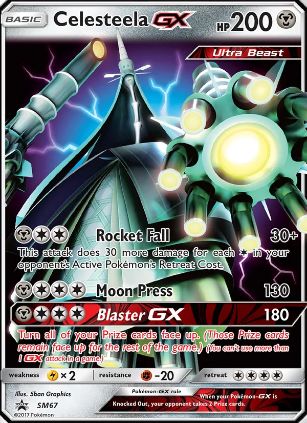 Celesteela GX — SM Black Star Promos #SM67 (Pokémon TCG card)