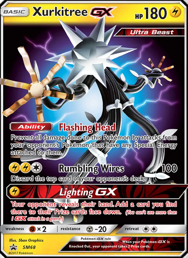 Xurkitree GX — SM Black Star Promos #SM68 (Pokémon TCG card)