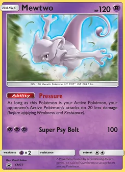 Mewtwo (SM Black Star Promos #SM77)