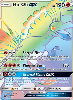 Ho-Oh GX (SM Black Star Promos #SM80)