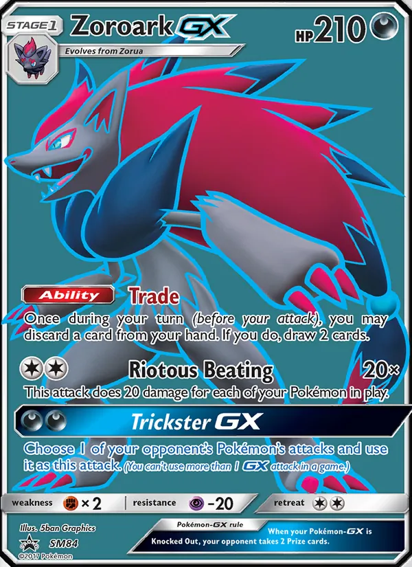 Zoroark GX — SM Black Star Promos #SM84 (Pokémon TCG card)