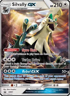 Silvally GX (SM Black Star Promos #SM91)
