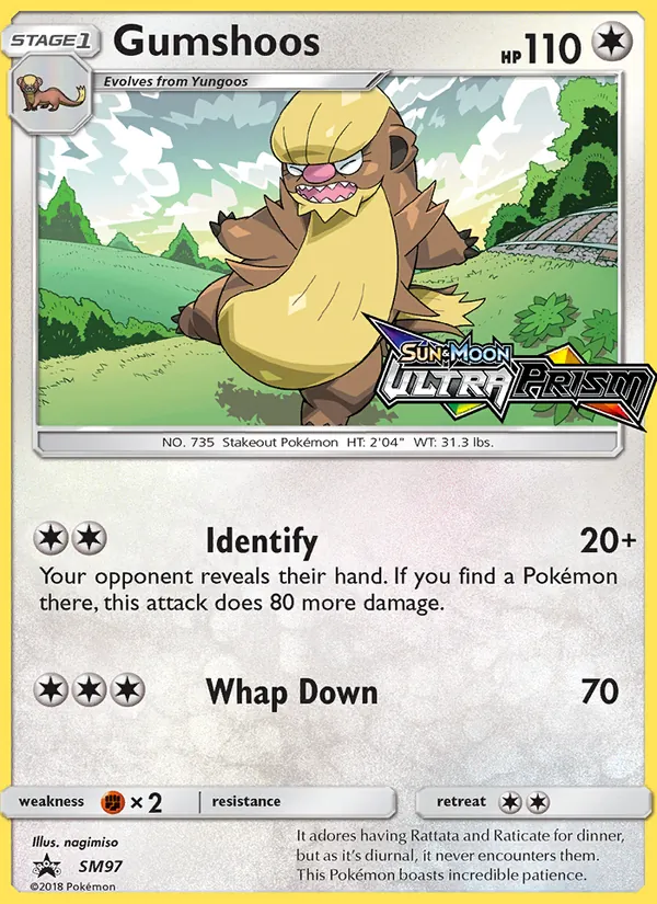 Gumshoos — SM Black Star Promos #SM97 (Pokémon TCG card)