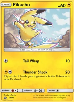 Pikachu (SM Black Star Promos #SM98)