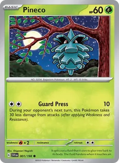 Pineco (Scarlet & Violet #001)