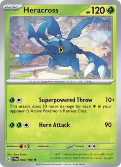 Heracross (Scarlet & Violet #002)
