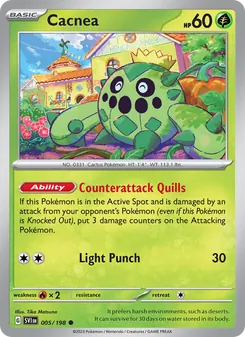 Cacnea (Scarlet & Violet #005)