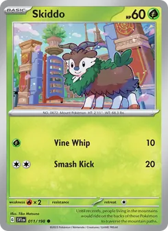 Skiddo (Scarlet & Violet #011)