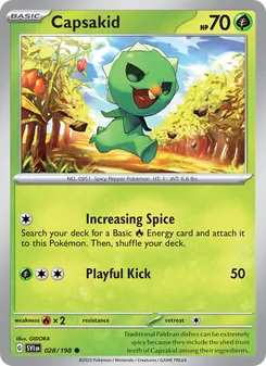 Capsakid (Scarlet & Violet #028)