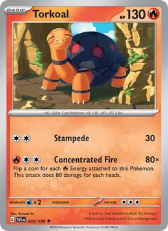 Torkoal (Scarlet & Violet #035)
