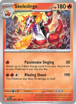 Skeledirge (Scarlet & Violet #038)