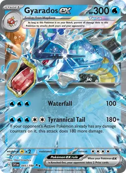 Gyarados ex (Scarlet & Violet #045)