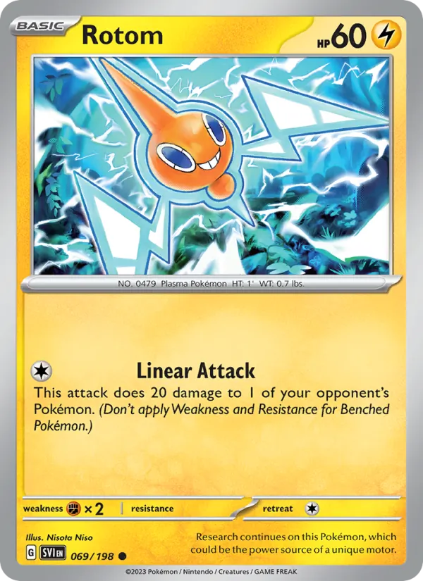 Rotom — Scarlet & Violet #069 (Pokémon TCG card)