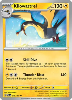 Kilowattrel (Scarlet & Violet #079)