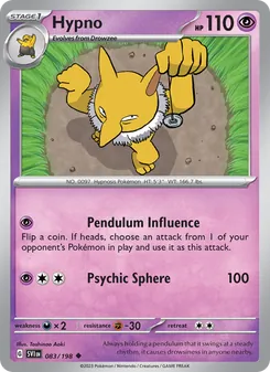 Hypno (Scarlet & Violet #083)