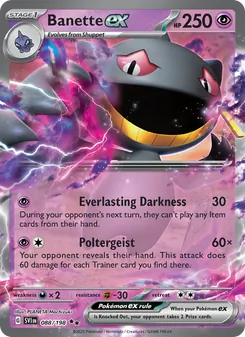 Banette ex (Scarlet & Violet #088)