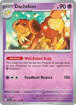 Dachsbun (Scarlet & Violet #099)
