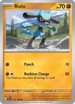 Riolu (Scarlet & Violet #113)