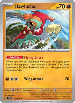 Hawlucha (Scarlet & Violet #118)