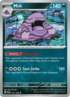 Muk (Scarlet & Violet #127)