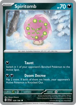 Spiritomb (Scarlet & Violet #129)