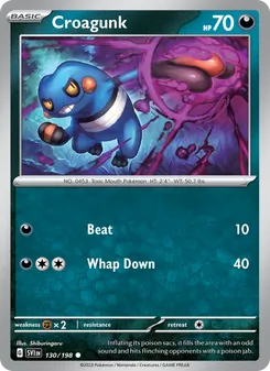 Croagunk (Scarlet & Violet #130)