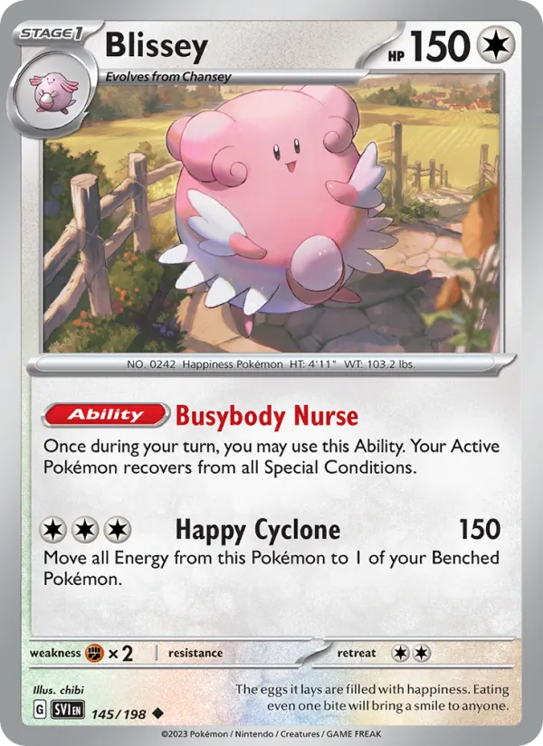 Blissey — Scarlet & Violet #145 (Pokémon TCG card)