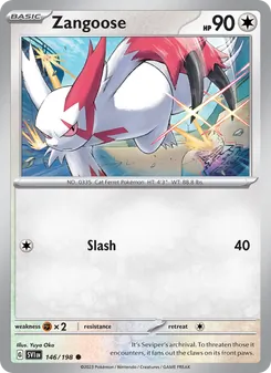 Zangoose (Scarlet & Violet #146)