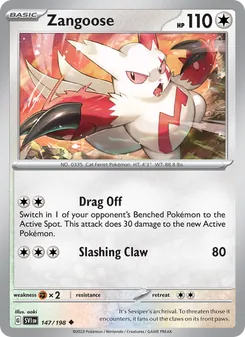 Zangoose (Scarlet & Violet #147)