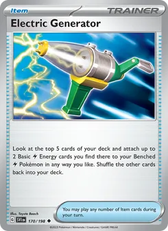 Electric Generator (Scarlet & Violet #170)