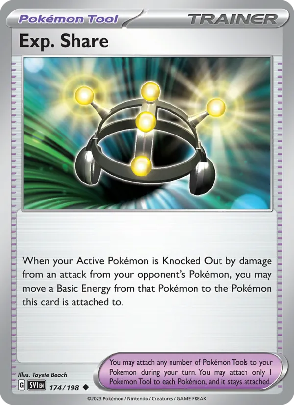 Exp. Share — Scarlet & Violet #174 (Pokémon TCG card)