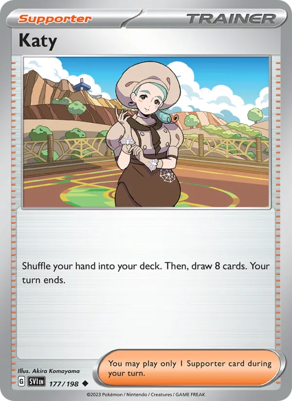Katy — Scarlet & Violet #177 (Pokémon TCG card)