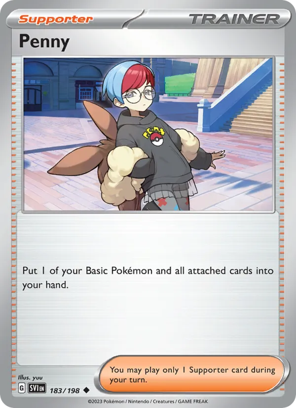 Penny — Scarlet & Violet #183 (Pokémon TCG card)