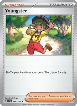 Youngster (Scarlet & Violet #198)