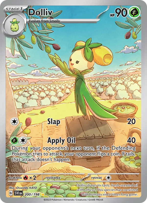 Dolliv — Scarlet & Violet #200 (Pokémon TCG card)